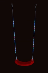 2Kids Toys gyerek műanyag világító hinta – piros