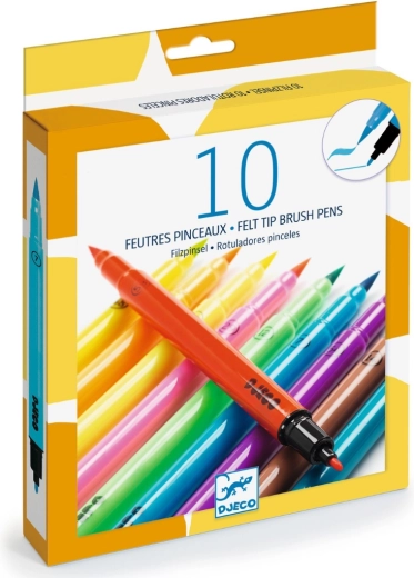 Djeco neon filctollak - 10 db