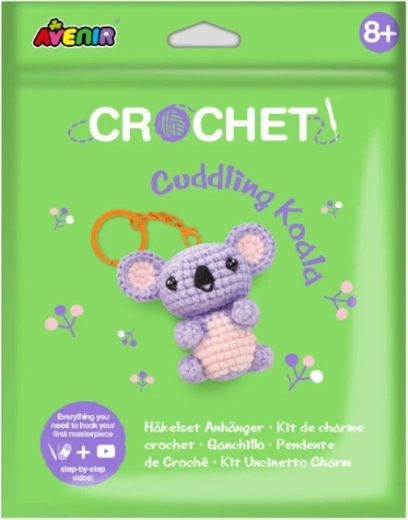 Horgolókészlet – Cuki koala kulcstartó