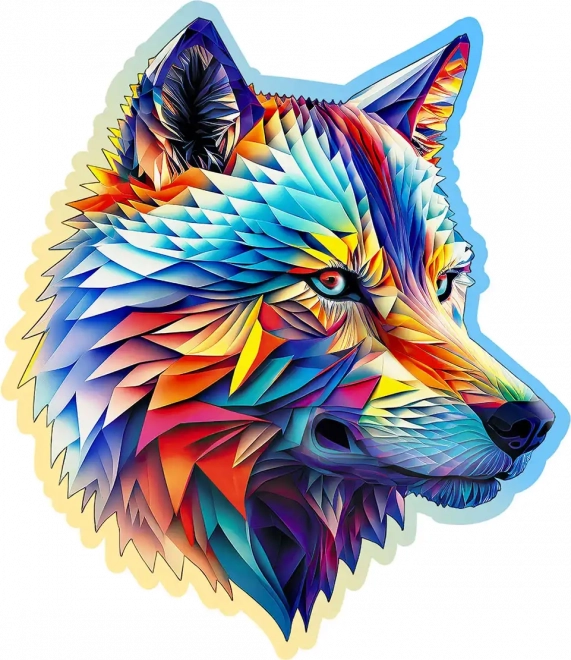 Fa puzzle Nemes farkas 250 darab WOODEN CITY