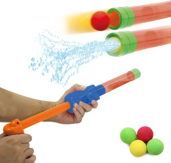 McFizz Fizzy Balls 2 az 1-ben vízipisztoly, narancssárga