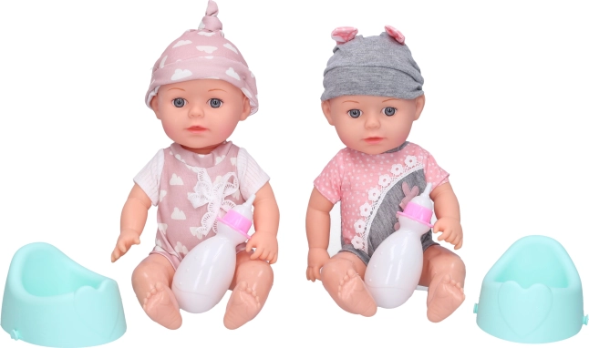 Baba bilivel és cumisüveggel