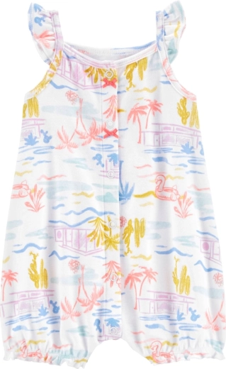 Carter's nyári rugdalózó kislányoknak, Ivory Palm