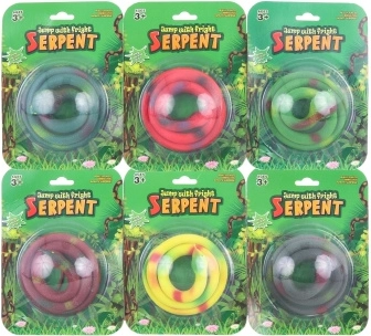 Gumírozott, nyújtható kígyó 70 cm