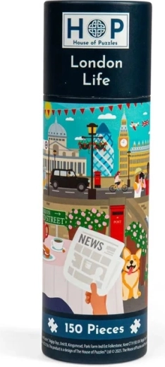 House of Puzzles Mini puzzle Londoni élet 150 darabos