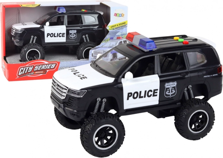 Mobil rendőrségi terepjáró Raptor - fekete