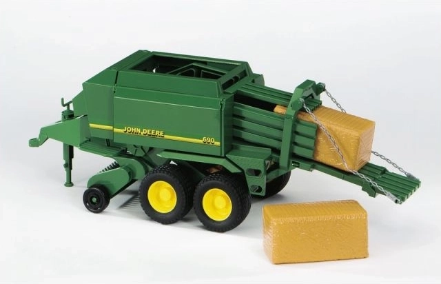Bruder John Deere szénabála készítő