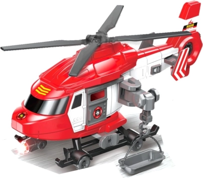 Tűzoltó helikopter valósághű effektekkel