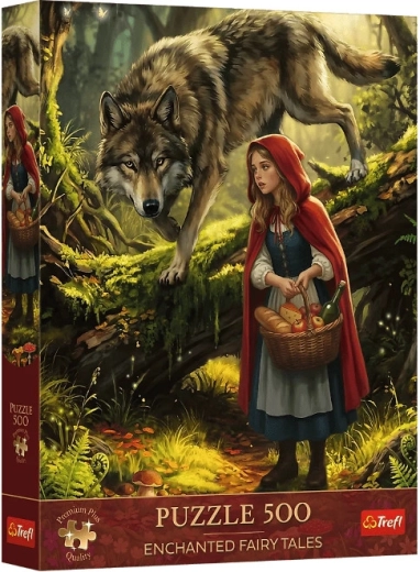 Puzzle Premium Plus 500 Piroska és a farkas