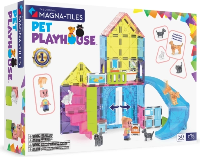 Magna-Tiles állatkuckó 50 darabos