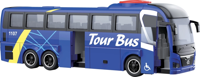 City Service Car városi autóbusz 1:16 kék