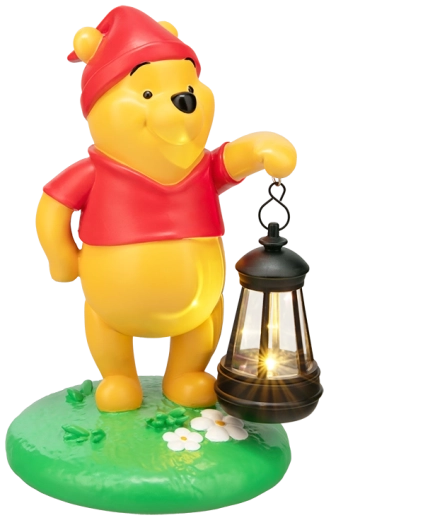 Disney Micimackó napelemes lámpa lámpással – 1 db