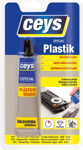 Ragasztó kemény műanyagokhoz CEYS 30 ml
