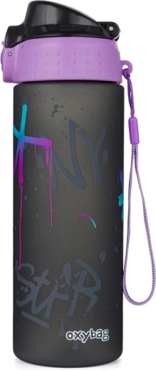 OXY Click 600 ml ivópalack – graffiti lány