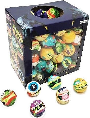 Monster gyerek labda 6 cm (vegyes minták)