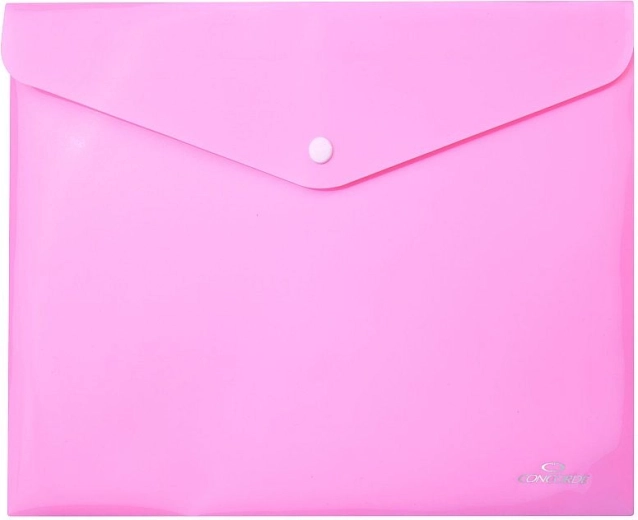 CONCORDE patentos irattartó A5, pasztell rózsaszín