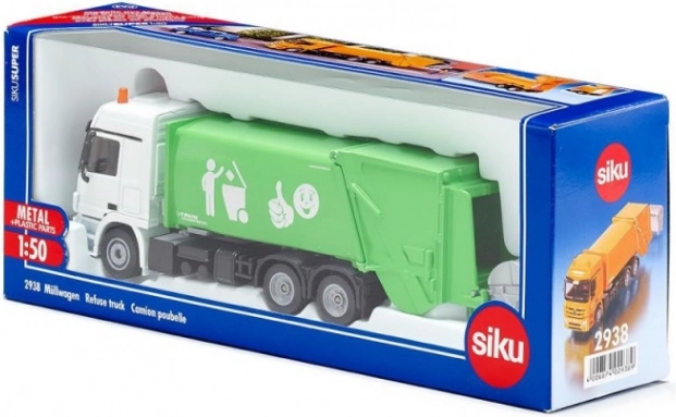 Szemétszállító autó hulladékkonténerrel