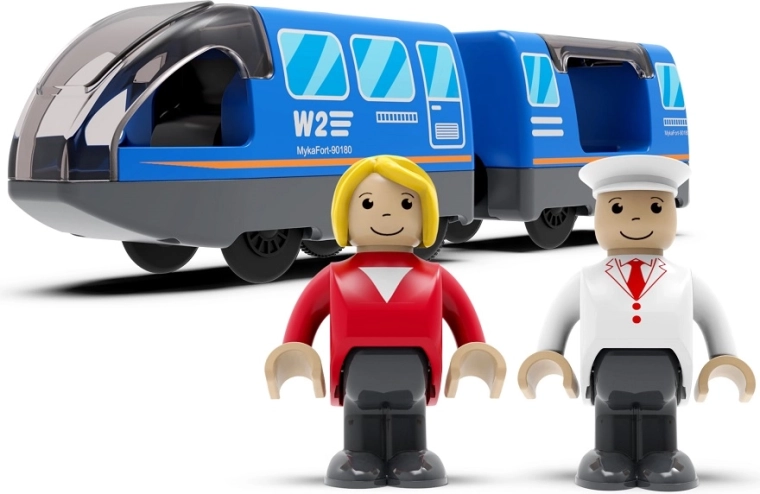 2Kids Toys elektromos városi vonat, kék