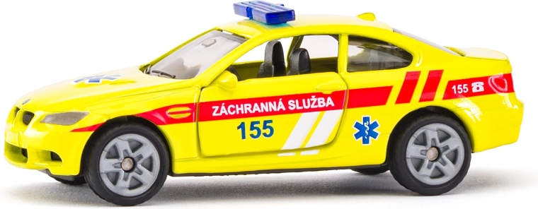 Siku mentőautó BMW M3 Coupé – cseh verzió, fém modell