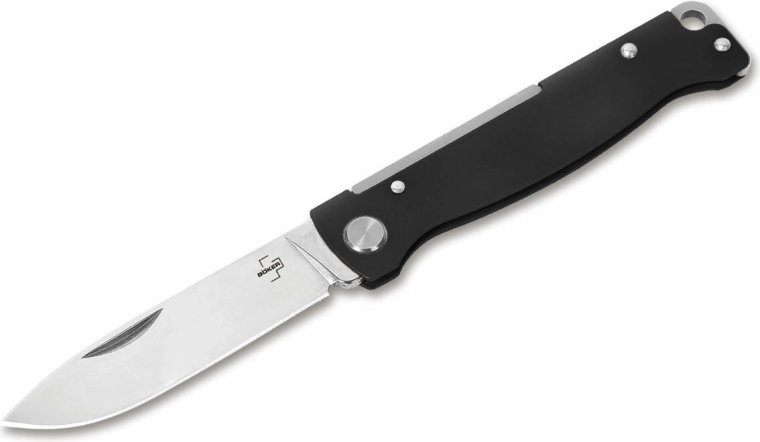 Böker Plus Atlas Black zsebkés 6,7 cm