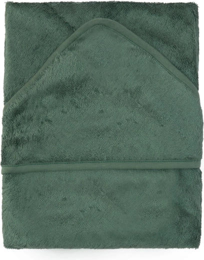 Timboo kapucnis törölköző XXL 95 × 95 cm aspen green