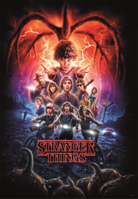 Puzzle Netflix: Stranger Things 2. évad 1000 darab