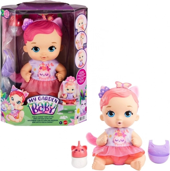 Cuki My Garden Baby Baba – Cica kiegészítőkkel