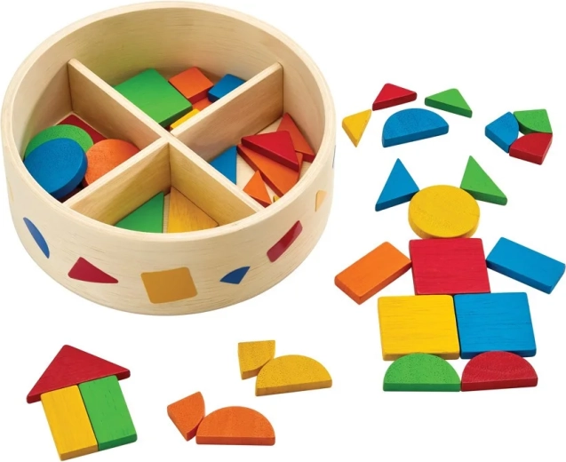 PlanToys Mozaik dobozban