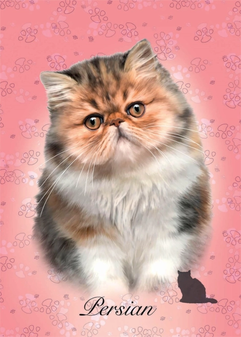 Perzsa macska puzzle 100 darab