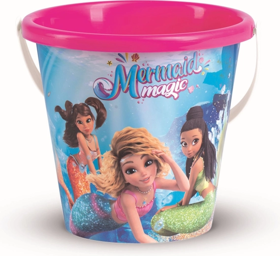 ANDRONI sellő mintás vödör 17 cm