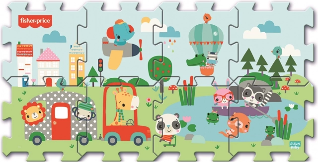 Habos puzzle mosollyal FISHER-PRICE