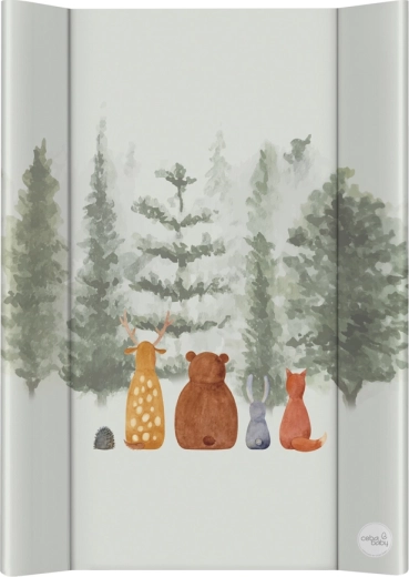 Ceba Baby pelenkázó alátét merev lappal 50 × 70 cm basic forest companions