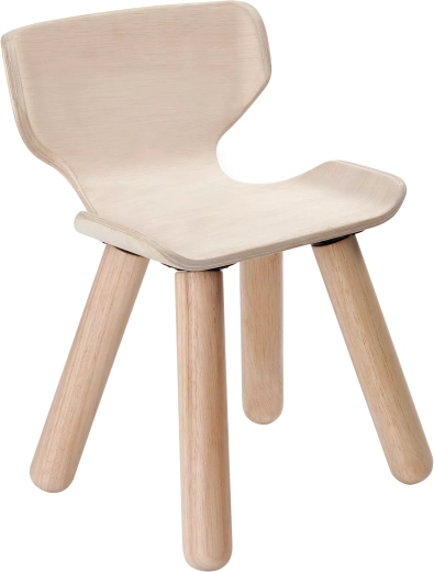 PlanToys gyermek szék kaucsukfából