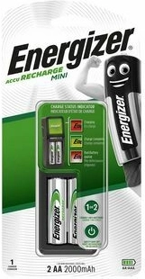 Energizer mini töltő AA/AAA + 2× AA Power Plus 2000 mAh