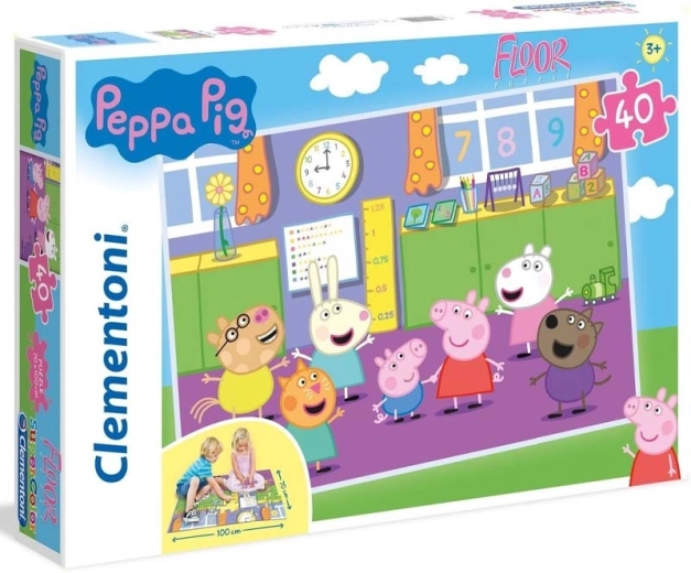 Maxi padlópuzzle Peppa Pig 40 darab