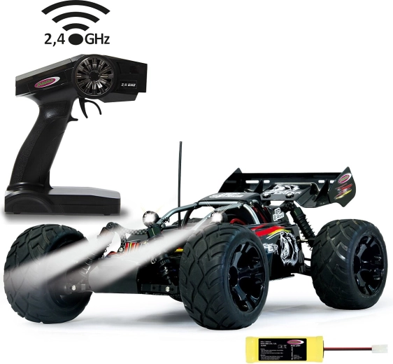 Jamara Splinter Desertbuggy 4WD 1:10 NiMH akkumulátorral, 2,4 GHz-es vezérléssel és LED-del