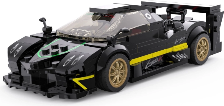 Pagani Zonda R versenyautó építőkészlet RASTAR