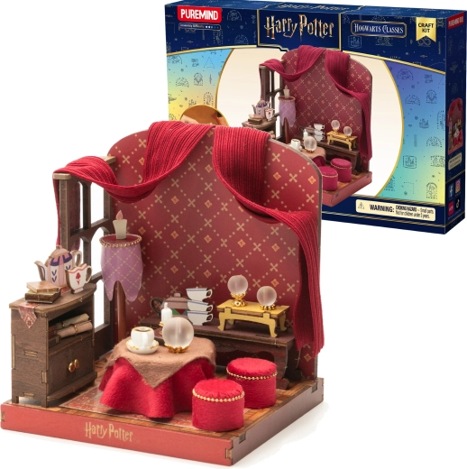 Puremind Harry Potter fa 3D puzzle DIY – Jóslástan tanterem a Roxfortban