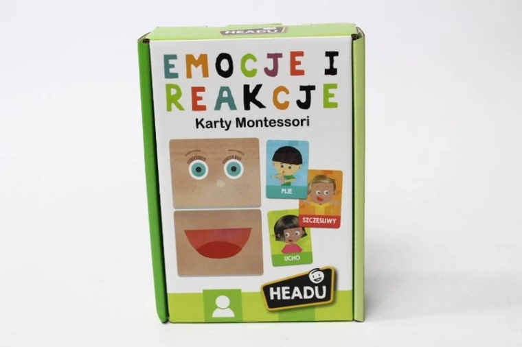 Headu Montessori játék – érzelmek és reakciók (1–4 éveseknek)