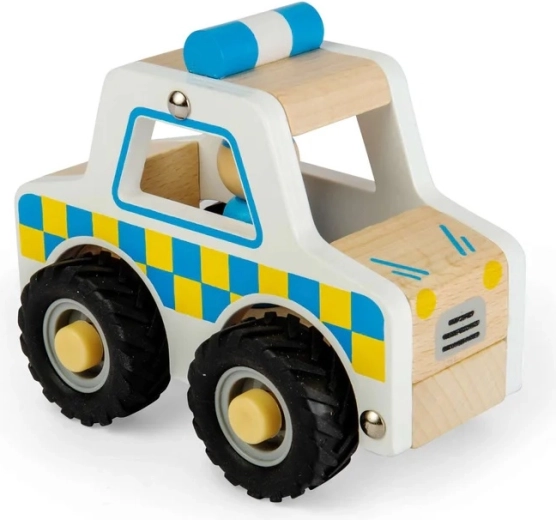 Bigjigs Toys fa mini rendőrautó