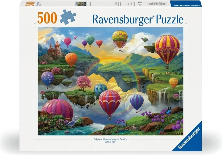 Ravensburger puzzle Hőlégballonok völgye 500 darab