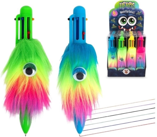 szőrös hat színű toll