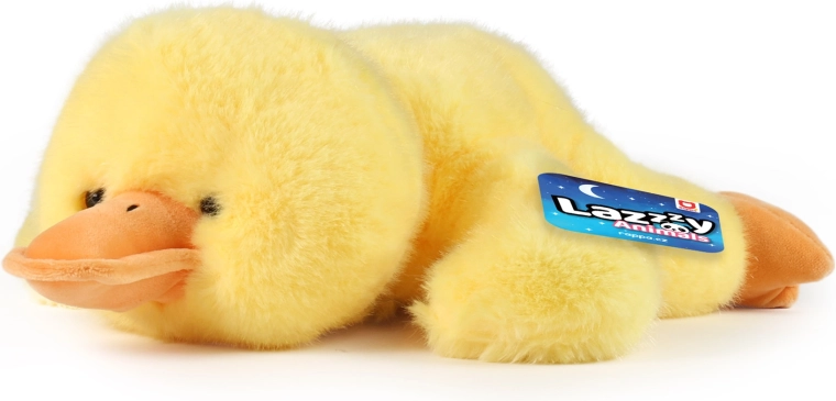 Lazzy Animals plüss kacsa, fekvő, 29 cm