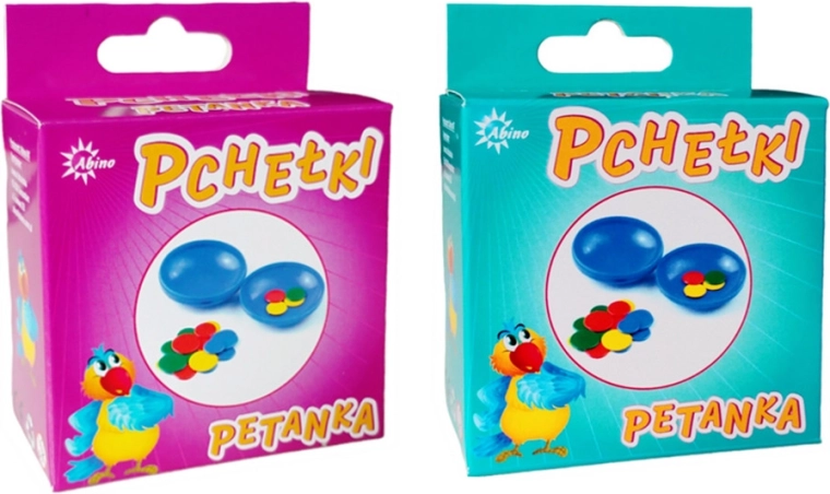 Társasjáték Pchełki és Petanka műanyag tokban