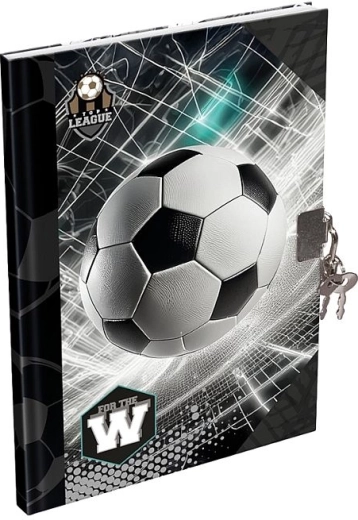 LizzyCard Top League A5 napló lakattal
