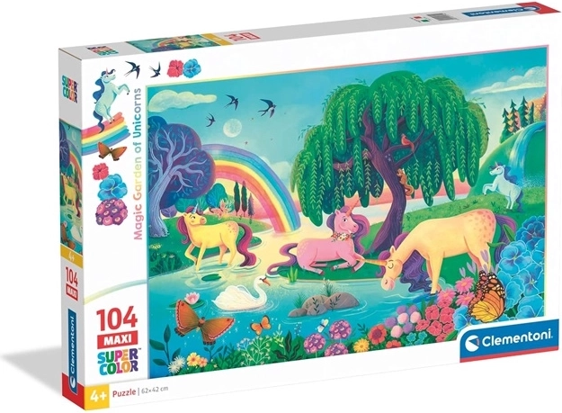 Maxi puzzle 104 darab Noli Jednorożce Clementoni