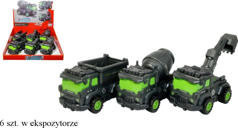Visszahúzós meghajtású építőgép