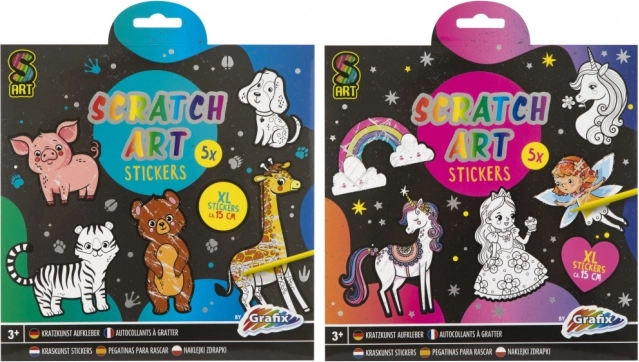 MOXY kaparós matricák Szivárvány Világ