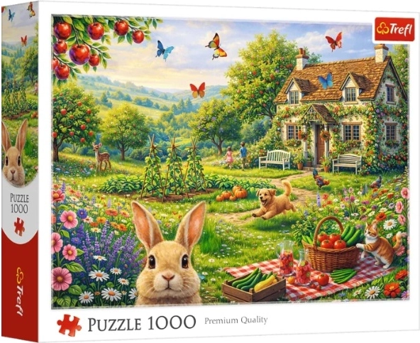 Trefl puzzle 1000 darabos – vidéki házikó
