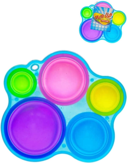 Pop It antistressz szilikon játék 5 maxi buborékkal